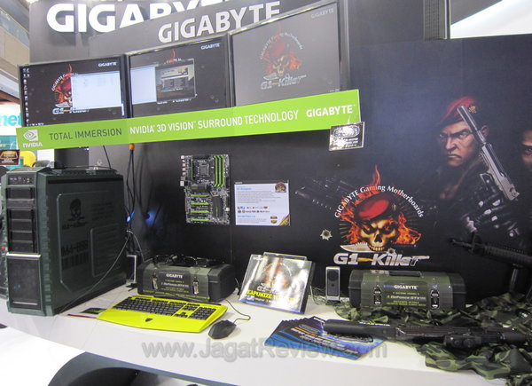 computex_2011_gigabyte_G1 Killer Booth G1 Killer Booth