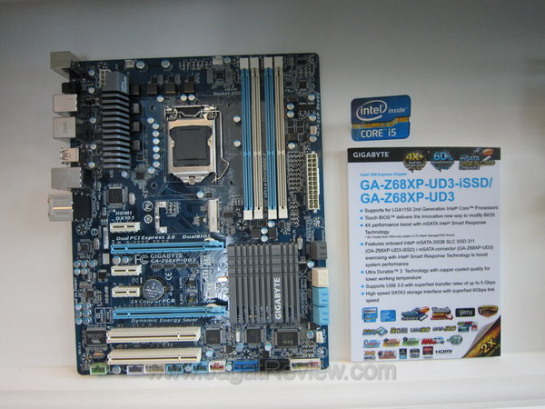 Computex 2011 Room Raid: Gigabyte Z68 - Part 2 15 GA 68XP UD3 iSSD