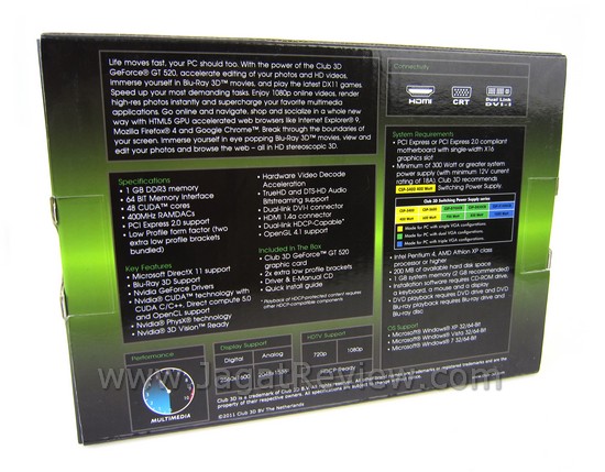 Review NVIDIA (Club3D) GT520: Fermi Paling  IMG 0396