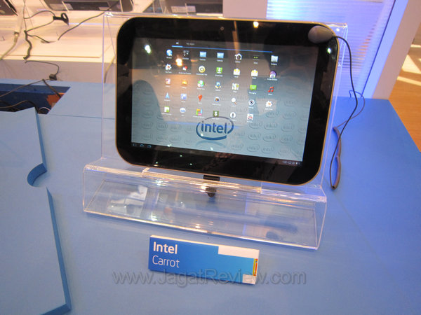 Intel Carrot sistem operasi android 3.0