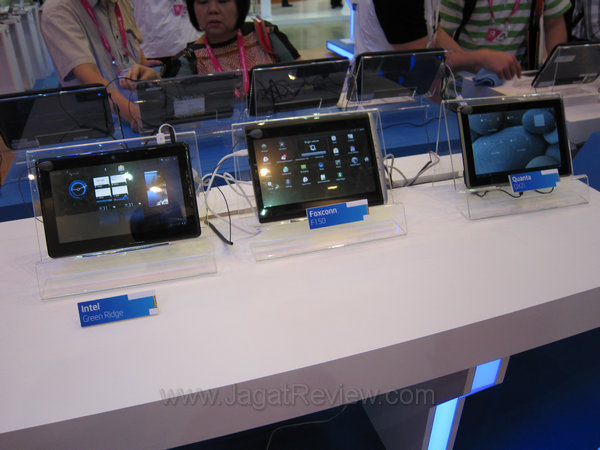 Intel Green Ridge Foxconn G150 Quanta QXZI sistem operasi android 3.0