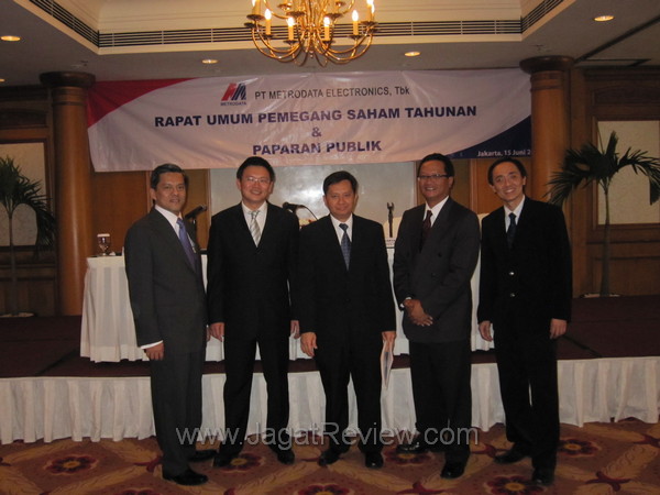 Segudang Misi PT Metrodata Electronics, Tbk dalam Memperluas Bisnis TI 1 Jajaran Direksi Metrodata