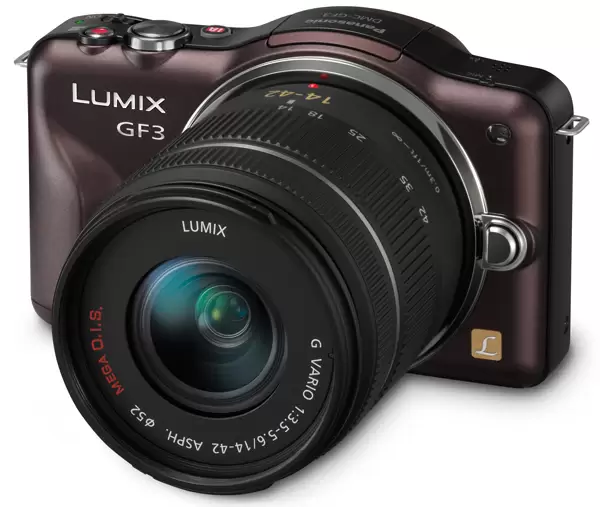 Panasonic Lumix DMC-GF3: Kamera Compact Terkecil dengan Lensa Interchangeable 4 Panasonic DMC GF3 front