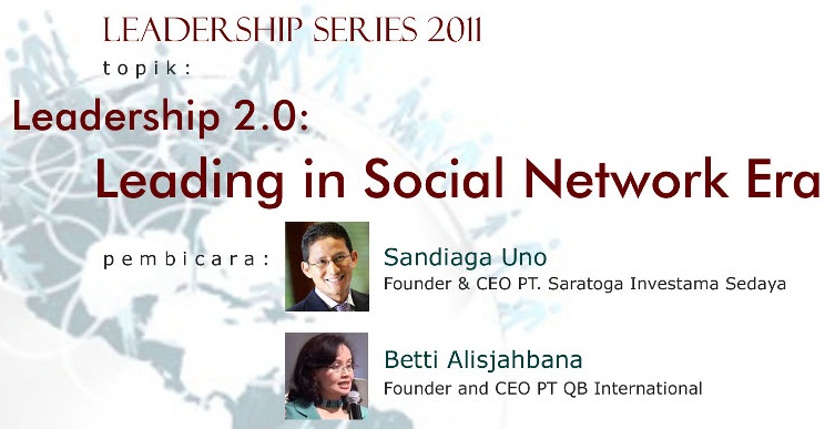 Seminar Kepemimpinan di Era Media Sosial dari QB Leadership Center 10 QBLeaderhipSeries2011 3