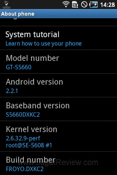Samsung Galaxy Gio - About Samsung Galaxy Gio About