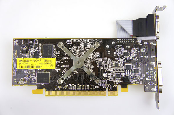 amd hd 6450 bottom view amd hd 6450 bottom view