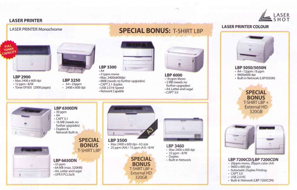 canon laser printer
