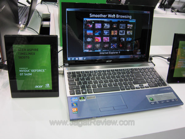 Computex 2011 Booth Raid: All In One PC dan Notebook NVIDIA 2 computex2011 Acer Aspire TimelineX 5830TG w NVIDIA GT 540M