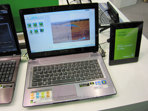 computex2011 Lenovo Ideapad Y470 w NVIDIA GT 550M computex2011 Lenovo Ideapad Y470 w NVIDIA GT 550M