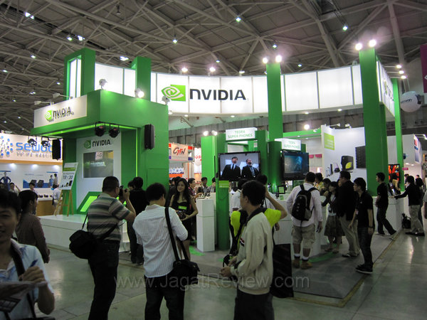 computex2011 NVIDIA Booth computex2011 NVIDIA Booth1