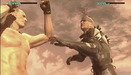 old snake vs liquid ocelot old snake vs liquid ocelot