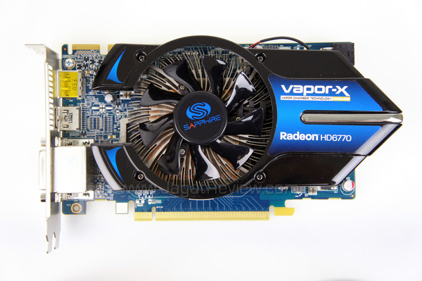 sapphire hd 6770 vaporx top view