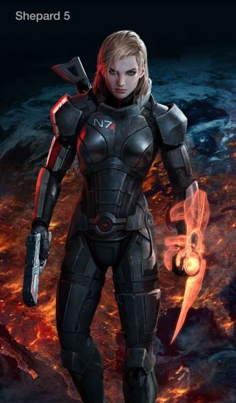 Pilih Shepard Wanita Favoritmu di Mass Effect 3 5 52