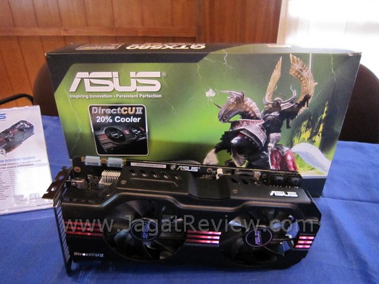 ASUS Product Update Graphics Card: DirectCU Thermal Solution 2 IMG 05221