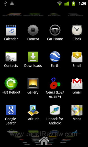 Nexus S - Menu Utama Nexus S Menu Utama1