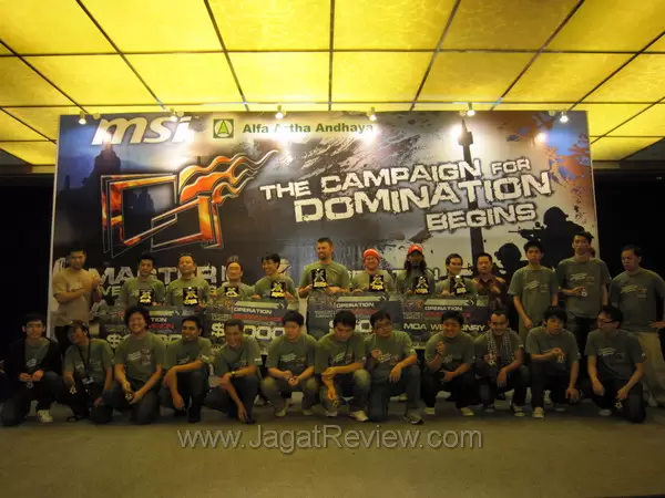 MSI MOA 2011 APAC Ditutup Dengan Kemenangan Tim Jepang 7 Overclocker MOA 2011 APAC