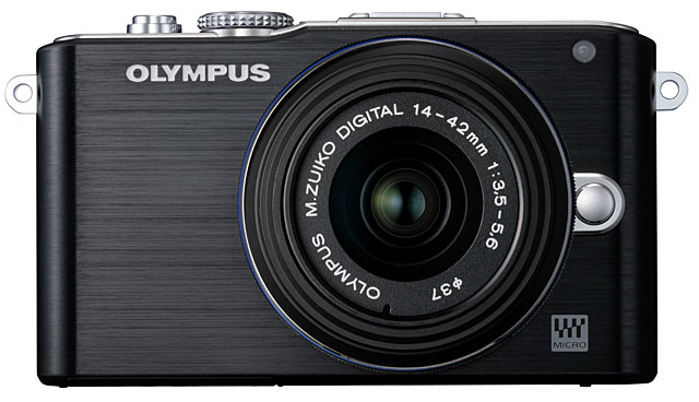Olympus E-PL3 & E-PM1: Dirombak Total 5 PL3 front bk+lens