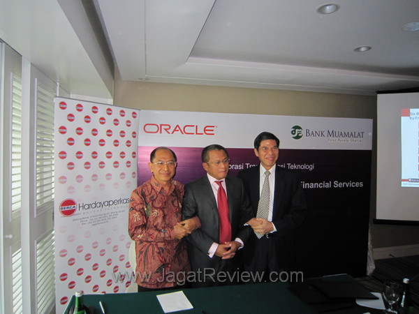 Bank Muamalat akan Mengimplementasikan Solusi Core Banking Oracle 9 Peresmian kerjasama 1