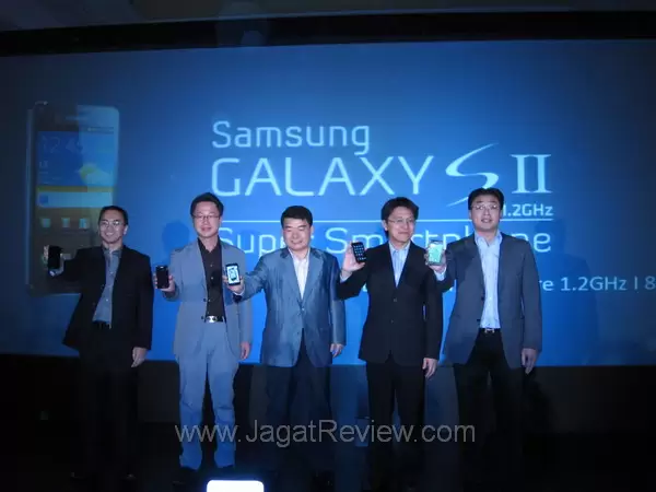 Samsung Luncurkan  Samsung Galaxy S II