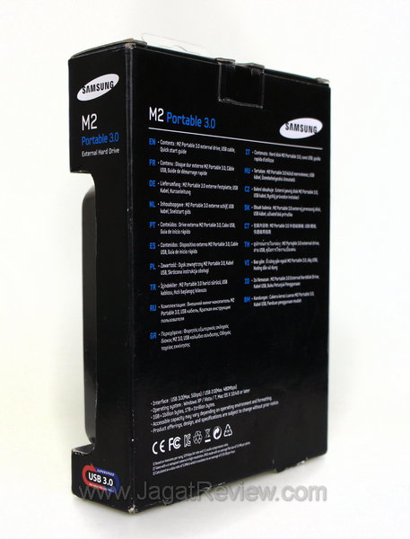 Samsung M2 Portable 3.0 Kemasan Belakang