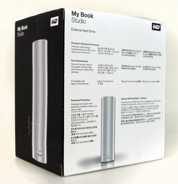 WD My Book Studio - Kemasan Belakang WD My Book Studio Kemasan Belakang