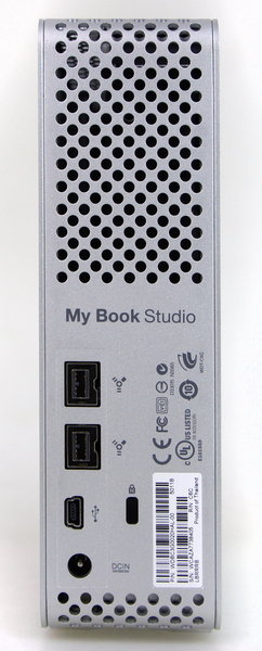 WD My Book Studio - Tampak Belakang WD My Book Studio Tampak Belakang