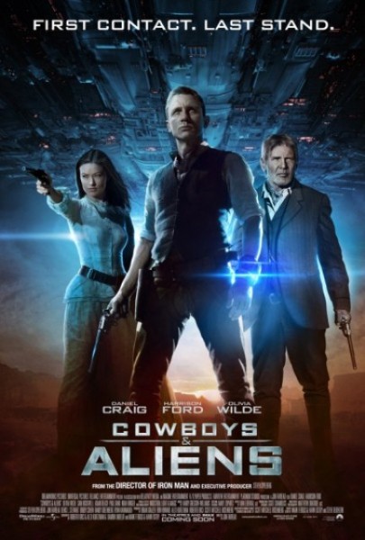 cowboys and aliens international movie poster 405x600