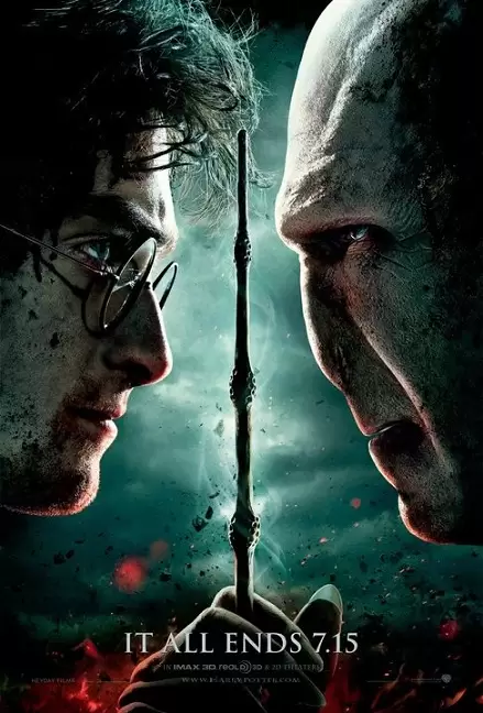 Harry Potter and the Deathly Hallows Part 2: It All Ends! 3 harry potter deathly hallows 2 poster
