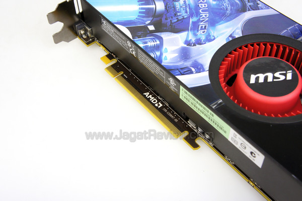 msi hd 6990 pcie connector