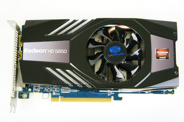 sapphire hd 5850 xtreme top view sapphire hd 5850 xtreme top view