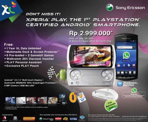 sony ericsson xperia play