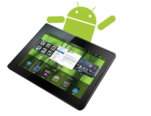 Blackberry Playbook Akan Segera Miliki Kemampuan Menjalankan Aplikasi Android? 8 Playbook with android