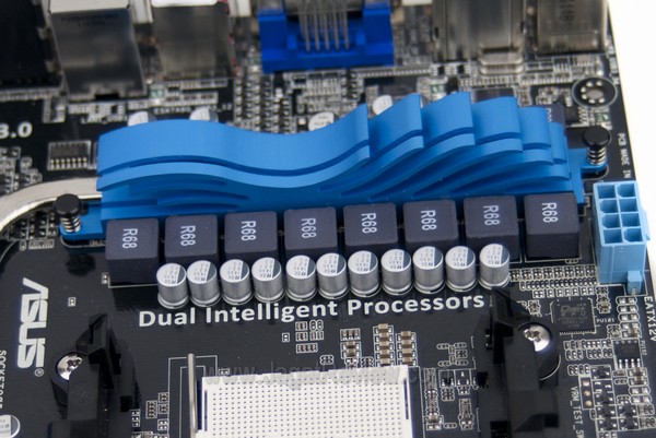 ASUS F1 A75 V Pro Board VRM Heatpipe