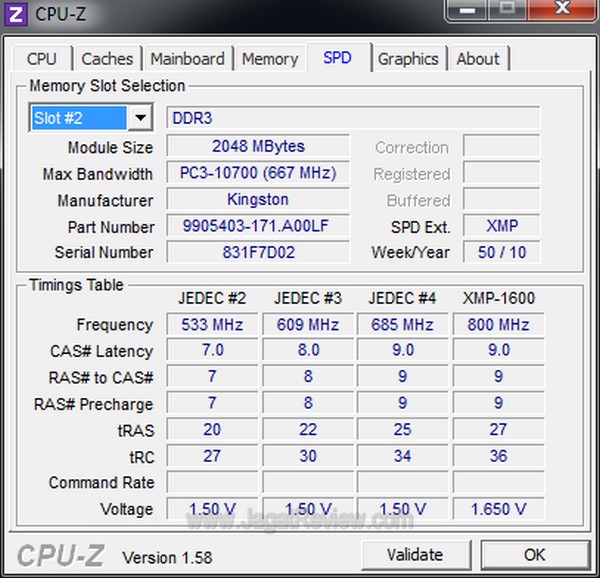 ASUS F1 A75 V Pro CPUZ spd