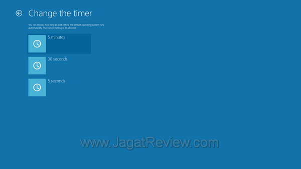 Boot Manager Windows 8 - Change Timer Boot Manager Windows 8 Change Timer