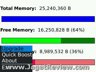 MemoryUP Personal: Blackberry Ram Booster! 7 Feature