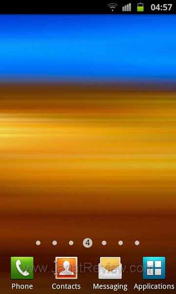 Samsung Galaxy SII - HomeScreen Blank Samsung Galaxy SII HomeScreen Blank