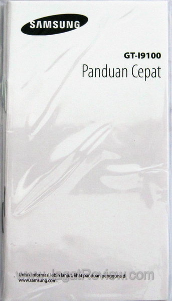 Samsung Galaxy SII - Quick Guide Samsung Galaxy SII Quick Guide