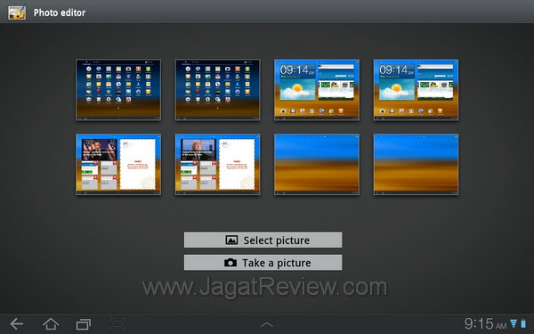 Samsung Galaxy Tab 10.1 - Photo Editor Samsung Galaxy Tab 10.1 Photo Editor