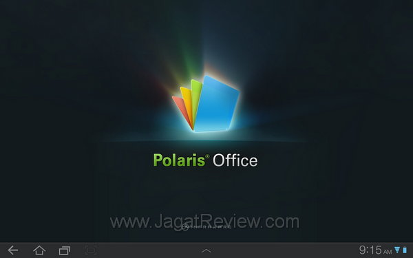 Samsung Galaxy Tab 10.1 - Polaris Office Samsung Galaxy Tab 10.1 Polaris Office