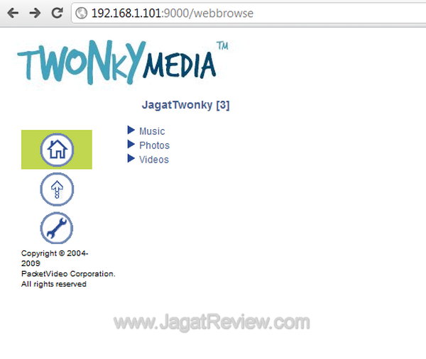 Thecus Module TwonkyMedia