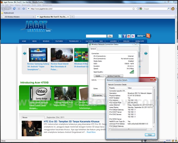 Hands-On Review: Huawei E5830s – Simple Mobile Router with Extra Capabilities 10 Website Test 2 R