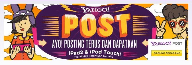 Kemudahan Menggunakan Yahoo! Post 3 Yahoo Post promo