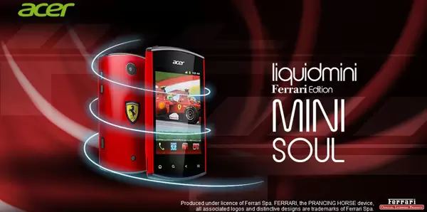 Acer Liquid Mini Hadir dalam Versi Ferrari 12 acer liquid mini ferrari