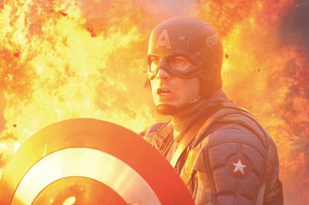 Chris Evans plays Captain America in CAPTAIN AMERICA: THE FIRST AVENGER, from Paramount Pictures and Marvel Entertainment. capt america