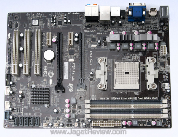 ecs a75f-a Board_TopView ecs a75f a Board TopView