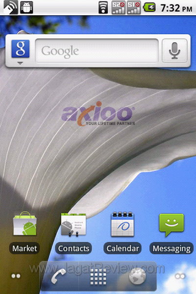 Axioo Vigo 350 HomeScreen Utama1