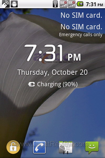 Axioo Vigo 350 Lock Screen1