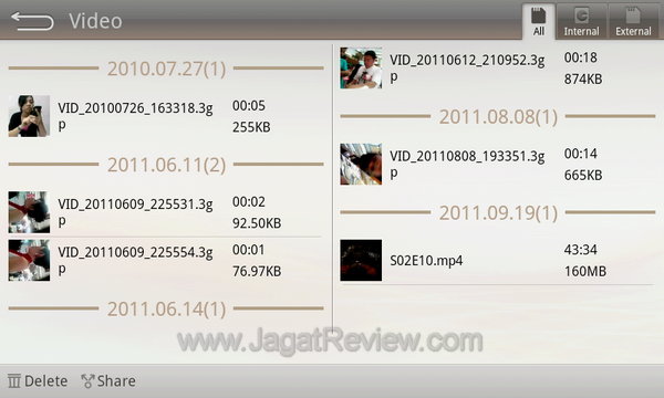 Huawei S7-201U - Movie Huawei S7 201U Movie