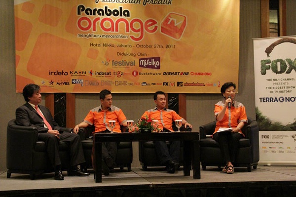 Parabola Orange TV Resmi Diluncurkan 4 Orange TV